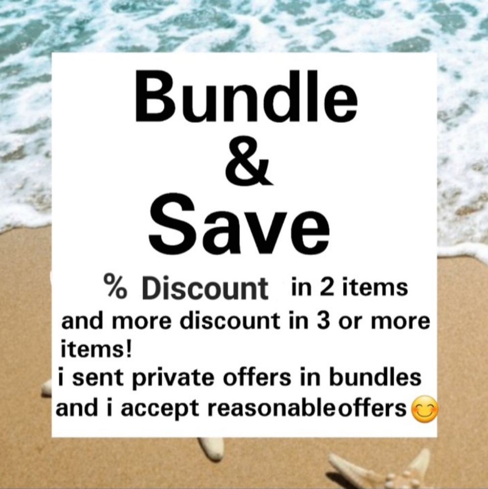 Bundle & save! Receive discount & offers!